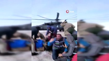 Burası Avrupa değil Tunceli: Helikopter ile geldiler