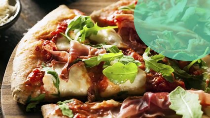 Pizza au Prosciutto et roquette