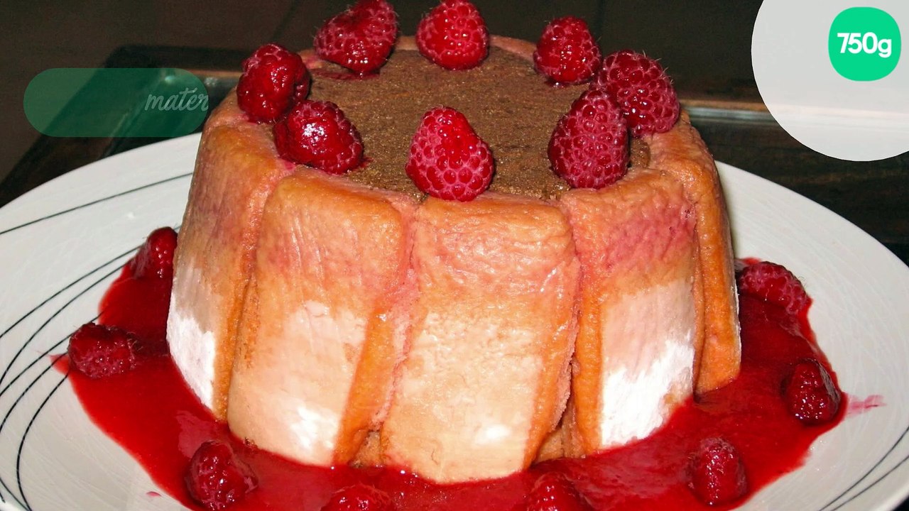 Charlotte chocolat - framboises