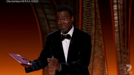 El tenso momento de la bofetada entre Will Smith y Chris Rock en los Oscar