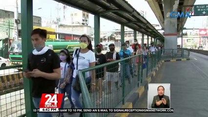 MRT-3, pinilahan ng mga pasahero ngayong libre ang sakay; marami pa ring sumasakay sa EDSA Carousel  | 24 Oras