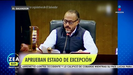 Presidente de El Salvador impone régimen de excepción ante violencia