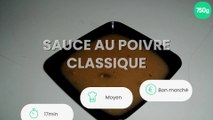 Sauce au poivre classique