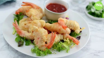 Tempura de crevettes
