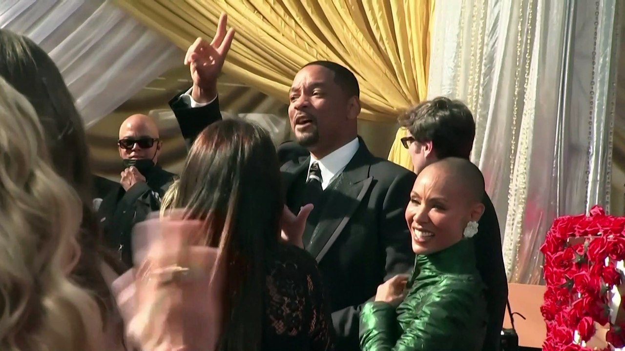 Will Smith smacks Chris Rock on stage, then wins an Oscar
