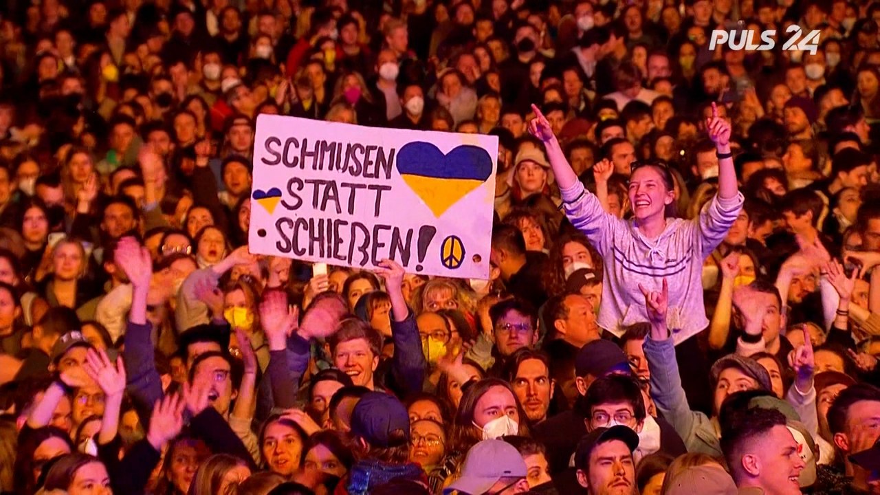Ukraine-Benefizkonzert am Heldenplatz wurde zum Fest