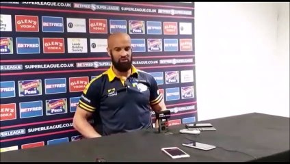 Post-match - Leeds Rhinos' Jamie Jones-Buchanan