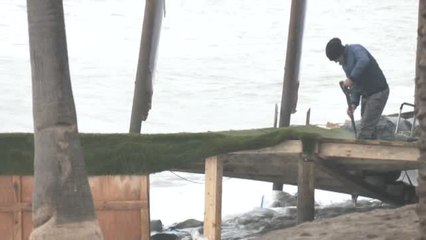 El temporal causa destrozos en Canarias, Andalucía y el Levante