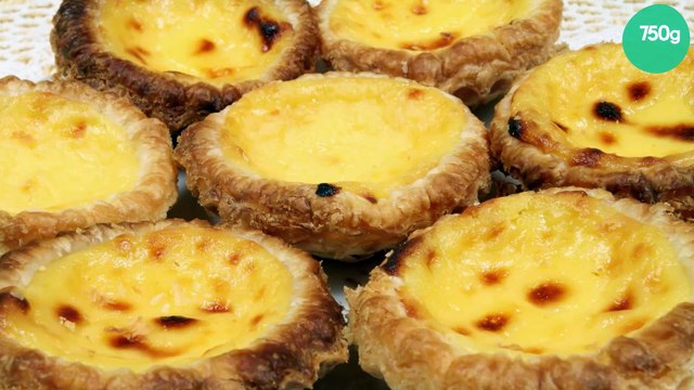 Pasteis de nata traditionnelles