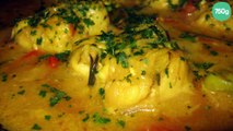 Curry de poisson façon wok