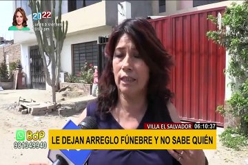 Serían traficantes de terreno: hombre encuentra en su puerta arreglo fúnebre con restos de pólvora