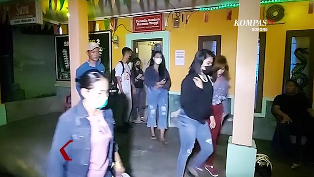 Antisipasi Pekerja Dibawa Umur Polres Sorong Kota Razia Di Lokalisasi Malanu