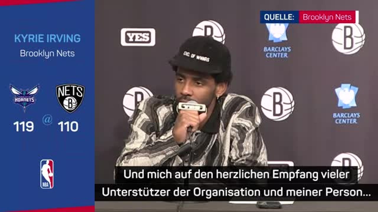 Irving nach Heimkehr: "Ich stehe für Freiheit"