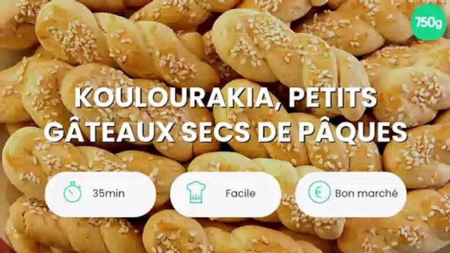 Koulourakia, petits gâteaux secs de Pâques
