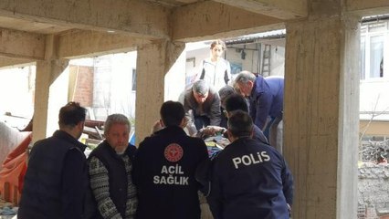 İNŞAATIN 3'ÜNCÜ KATINDAN DÜŞEN USTA AĞIR YARALANDI