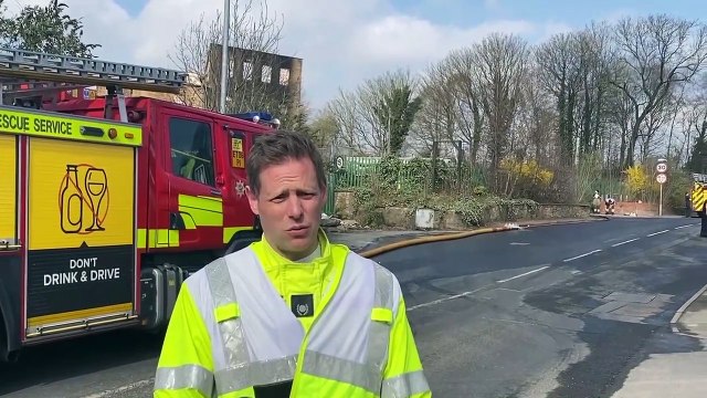 Mansfield Hermitage Lane fire