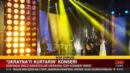 Emine Erdoğan'dan mesaj... 'Ukrayna'yı kurtarın' konseri