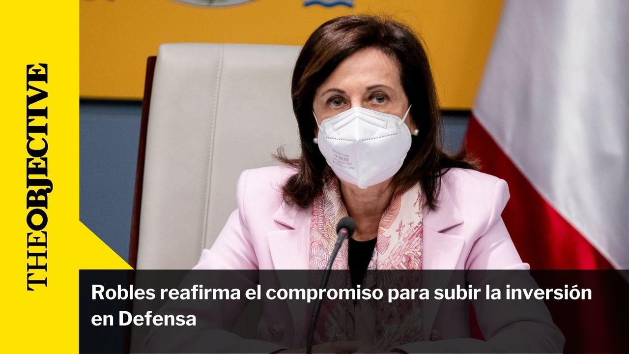 Robles reafirma el compromiso para subir la inversión en Defensa