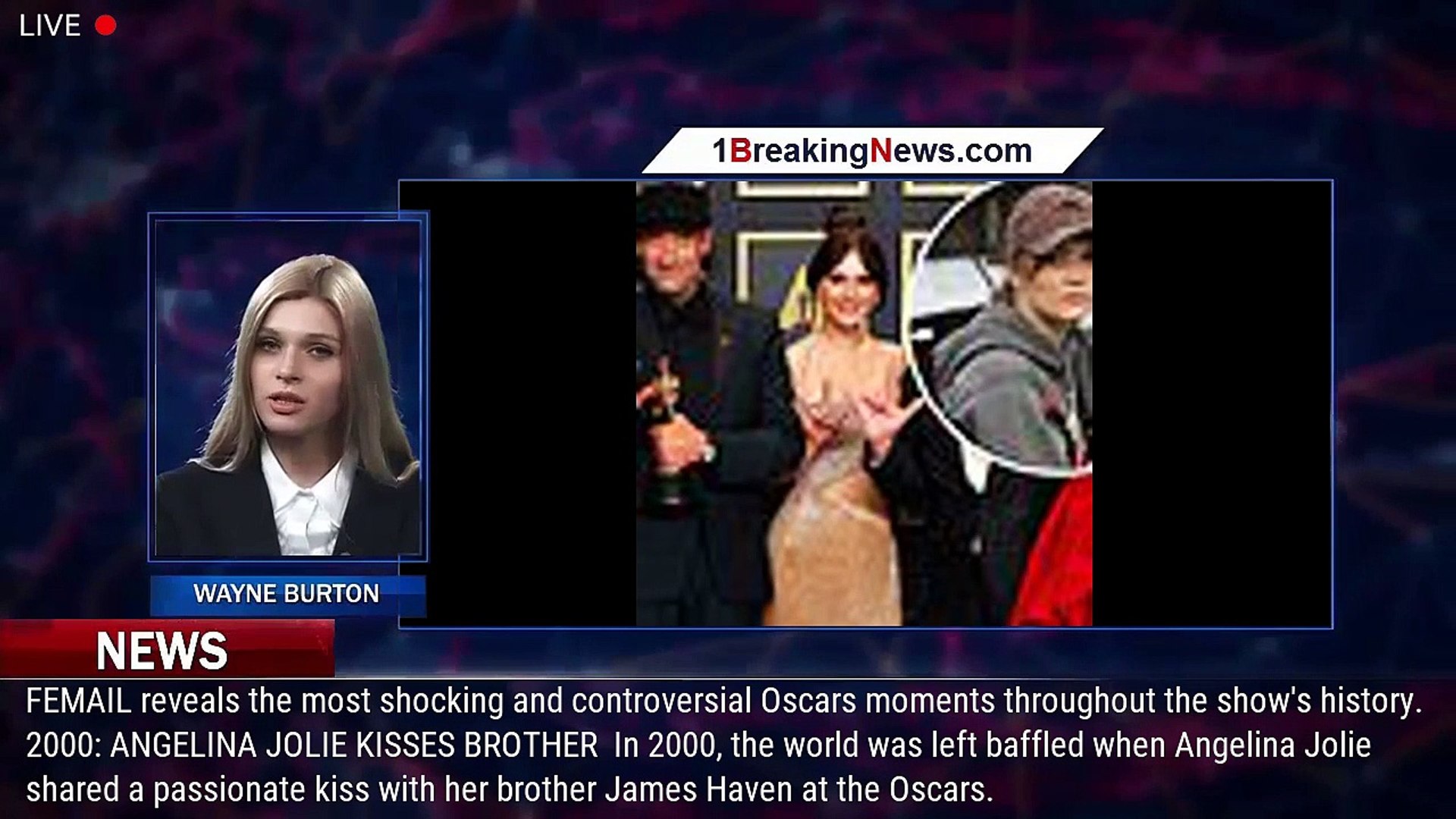 ⁣The most controversial Oscars moments EVER: Will Smith slap drama follows Angelina Jolie kissi - 1br