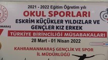 KAHRAMANMARAŞ - Okul Sporları Eskrim Türkiye Birinciliği Müsabakaları başladı