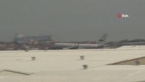 Rusya-Ukrayna müzakereleri için Rus heyeti taşıyan uçak Atatürk Havalimanı'na iniş yaptı