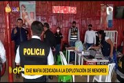 Cae mafia dedicada a la explotación laboral de menores en Tumbes