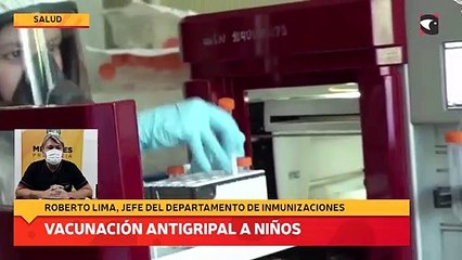 Vacunación antigripal a niños