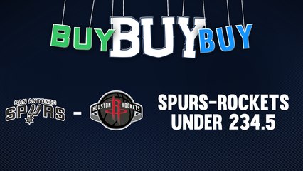 Take The Under (234.5) For Spurs Vs. Rockets