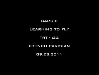 Cars 2 VF - Bonus - Martin apprend à voler
