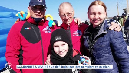 SOLIDARITÉ UKRAINE / Ces pompiers tourangeaux en mission humanitaire