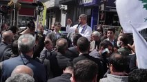 Gelecek Partisi Genel Başkanı Davutoğlu, esnaf ziyaretlerinde bulundu