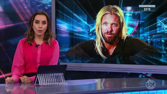 Baterista do Foo Fighters morre aos 50 anos SBT Brasil (260322)