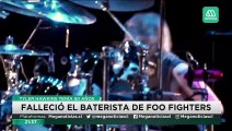 Falleció el baterista de Foo Fighters Taylor Hawkins tenía 50 años