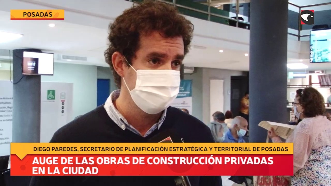 Auge de las obras de construcción privadas en la  ciudad