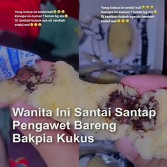 Duh, Wanita Ini Santap Pengawet Bareng Bakpia Kukus, Dikiranya Susu Bubuk