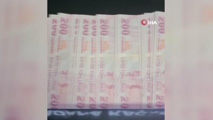 Çantasından 416 bin TL sahte para çıktı, "buldum" dedi