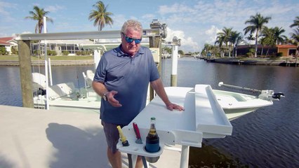 On My Dock: Boat Outfitters Fish Cleaning Table