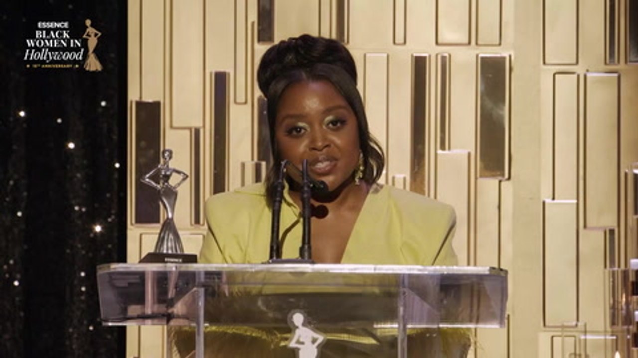 Black Women in Hollywood Honoree Quinta Brunson - video Dailymotion