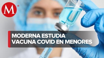 Moderna anuncia avances en estudio de vacuna contra covid en menores de 6 años