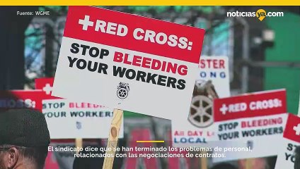 Trabajadores de la Cruz Roja amenazan con huelga
