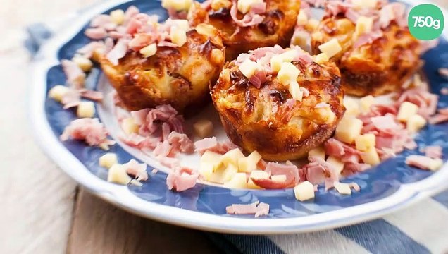 Muffins jambon et fromage à raclette RichesMonts