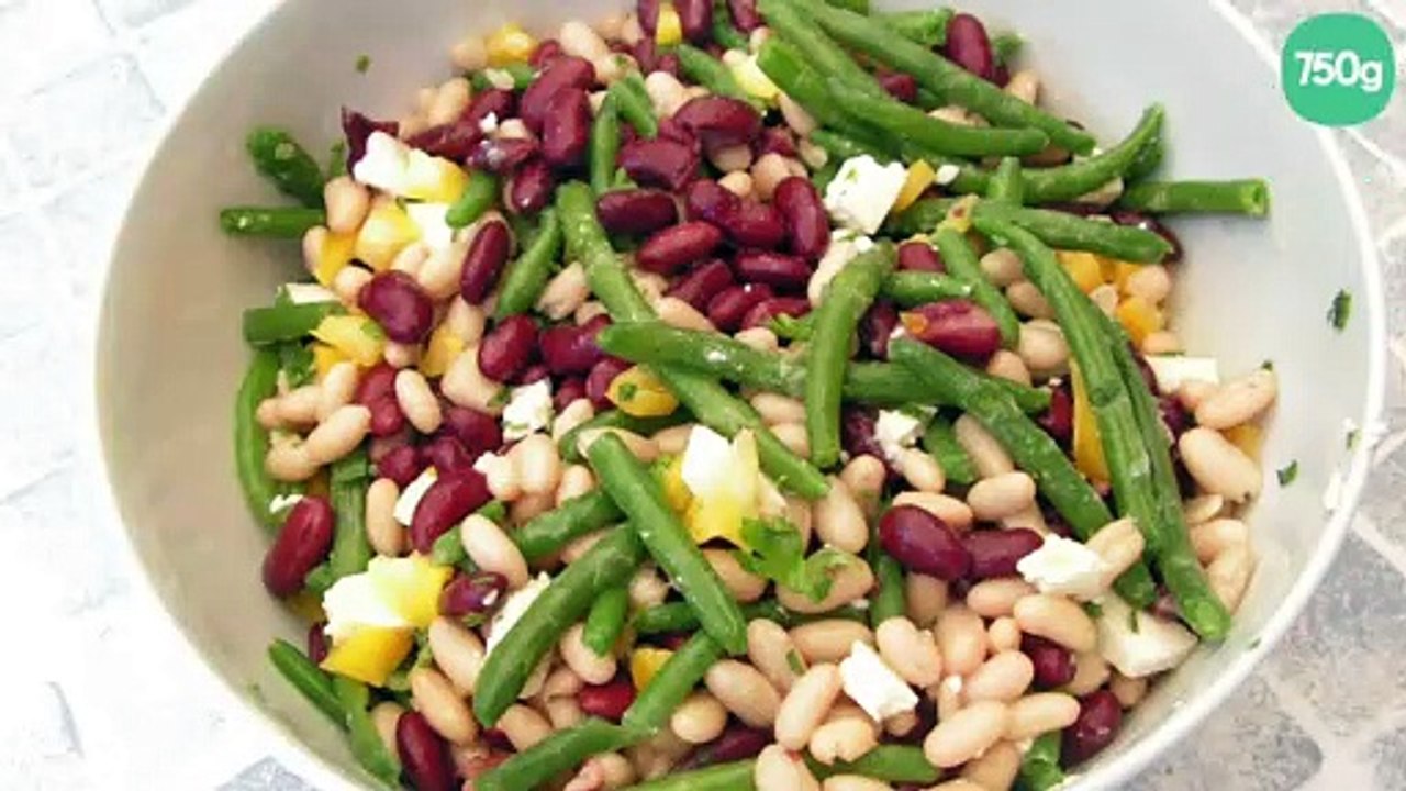 Salade mexicaine aux 3 haricots