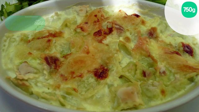 Gratin de ravioles, picodons de la Drôme et noix du Royans