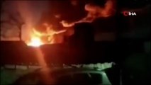 Ukrayna’nın Rivne bölgesinde yakıt deposu vuruldu