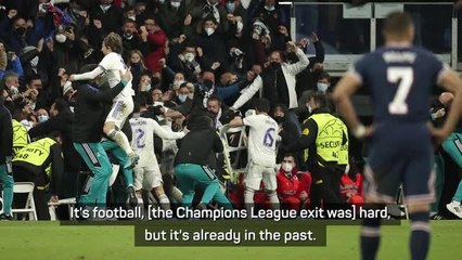 Télécharger la video: Mbappe over PSG's Champions League exit - Deschamps