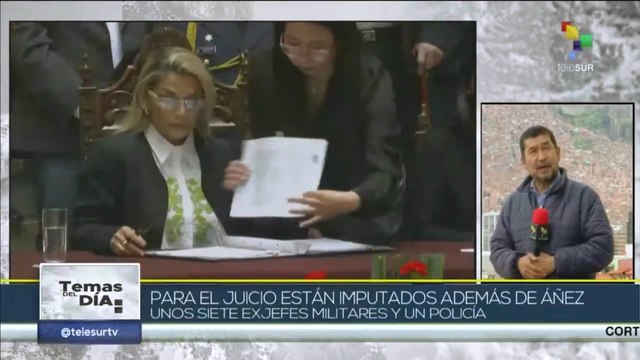Temas del Día 28-03: Bolivia: Aplazan juicio contra Jeanine Añez por caso Golpe de Estado