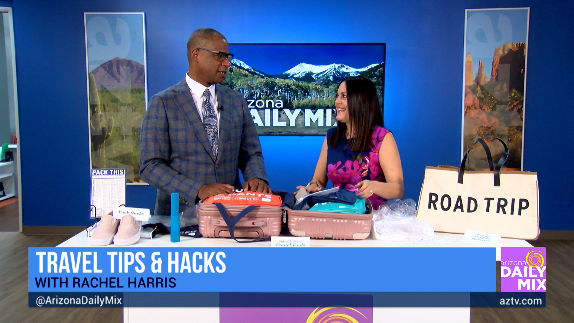 ⁣Travel Pack Hacks with Rachel Recommends