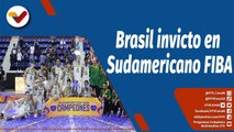 Deportes VTV | Brasil se proclamó campeón invicto del Sudamericano FIBA U18