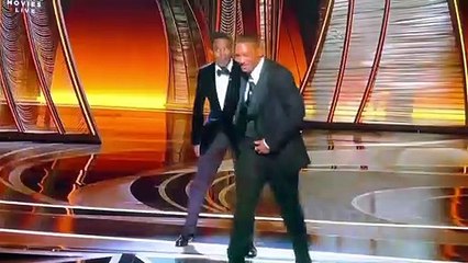 Will Smith Punches Chris Rock On The Face