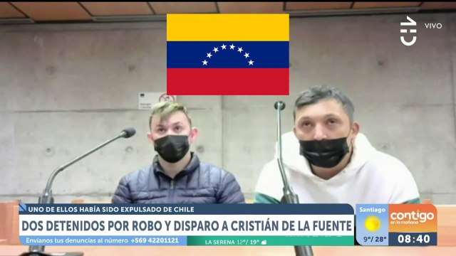 Venezolanos ilegales detenidos por asaltos en Sector Alto de Haitiago - Chv